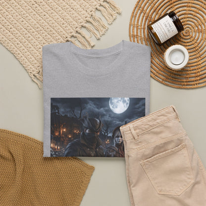 Hunters Smoking Under Moonlight