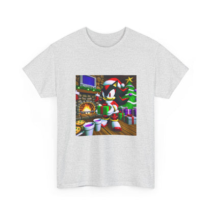 Shadow The Hedgehog Christmas Drip Tee
