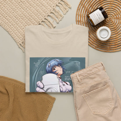 Rei Ayanami Holds PSP Console Tee