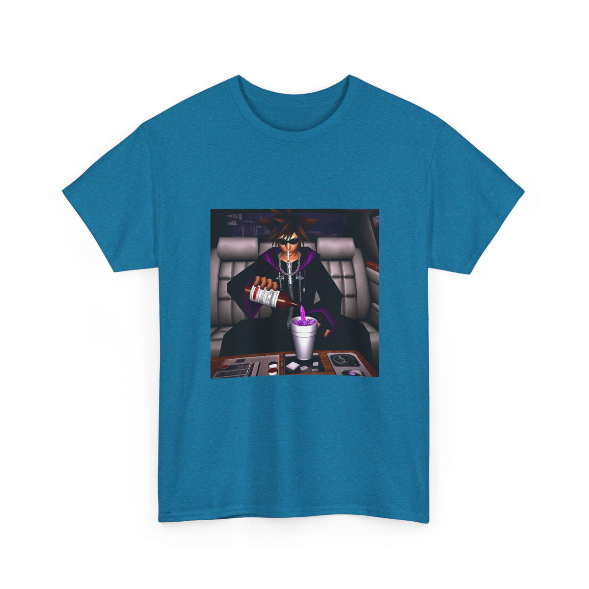 Lean Lord Smirking On Cloud Tee
