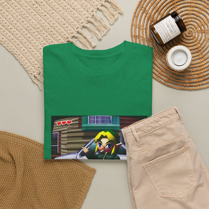 Link Smoking And Flipping The Bird Tee