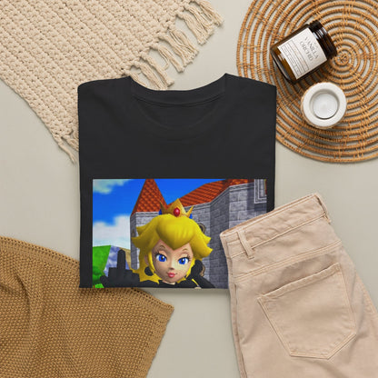 Princess Peach Flipping Off With Mario