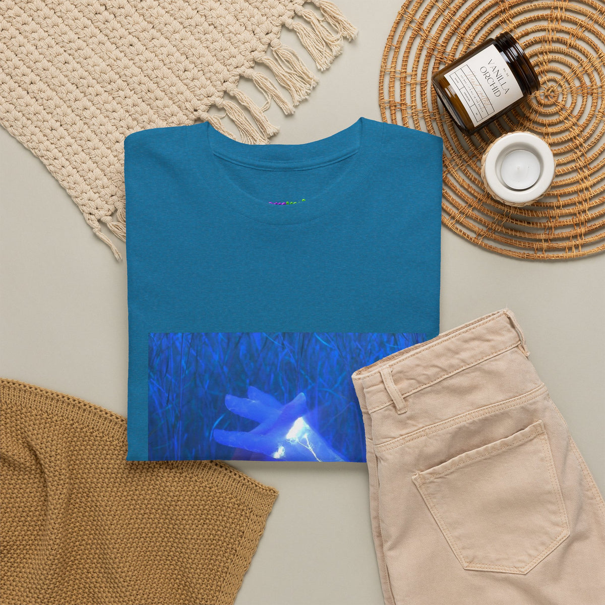 Virtual Text Graphic Tee
