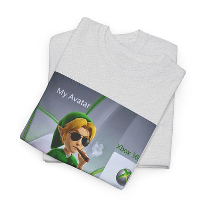 Stoner Link Xbox Avatar Puffing Blunt Tee