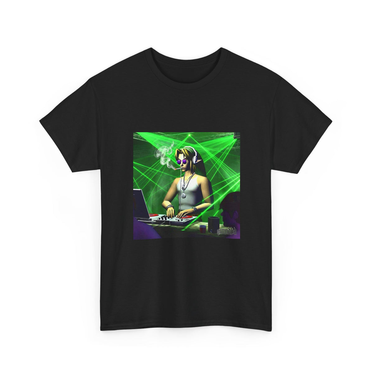 DJ Link Smoking At The Rave Tee