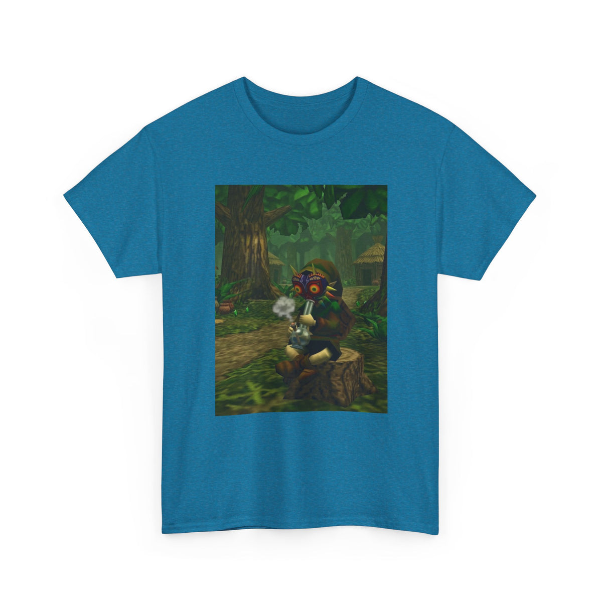 Deku Link Smoking Majora's Mask Tee