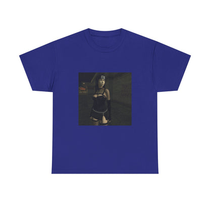 Anime Kunoichi Character Street Scene Tee