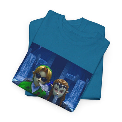 Hylian Heroes Chilling in the Ice Cavern