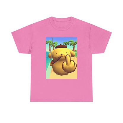 Pompompurin Smoking And Flipping The Bird
