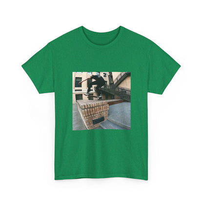 Skater Riding Through Cloud Passage Tee