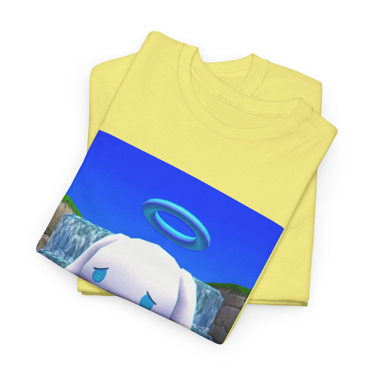 Angel Cinnamoroll Kneeling By Waterfall Tee