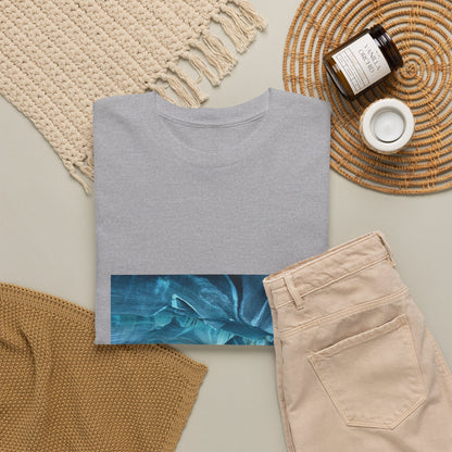 Neon Leaf Echo Graphic Tee