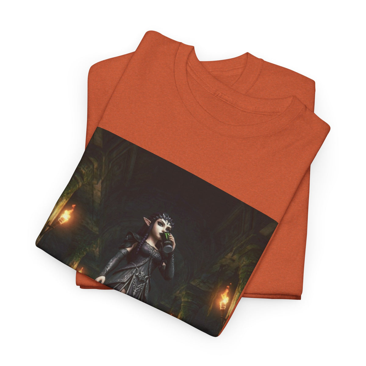 Dark Elf Warrior Energy Boost Tee