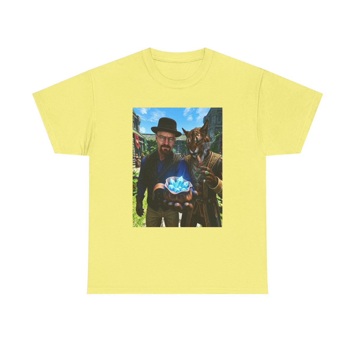 Walter White And Khajiit With Blue Crystals (Design 4)