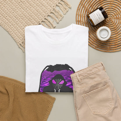 Spider-Hoodie Character Sipping Purple Drank Tee