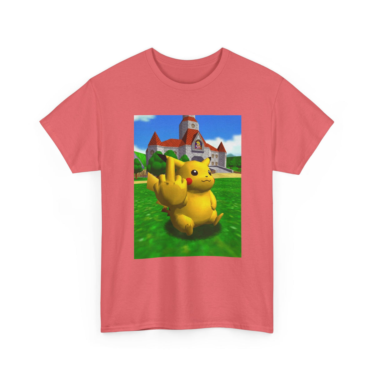 Pikachu Flipping The Bird Tee
