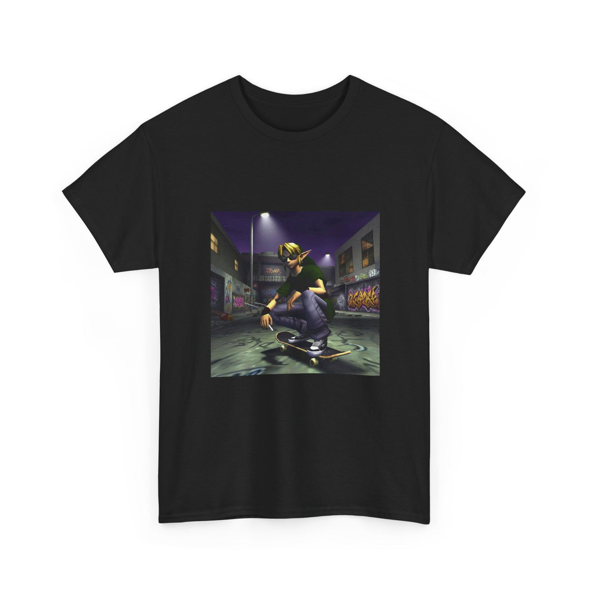 Skater Link Smoking In The Alley Tee