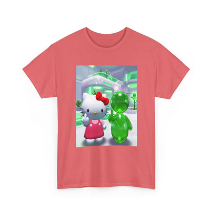 Hello Kitty and Alien Flipping The Bird
