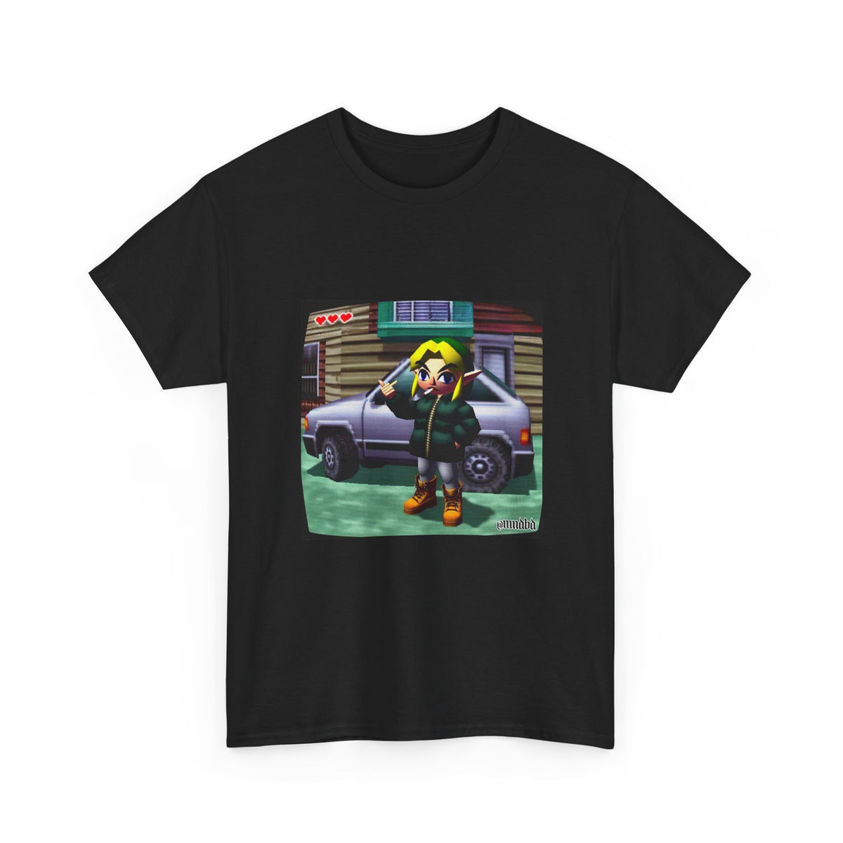 Link Smoking And Flipping The Bird Tee