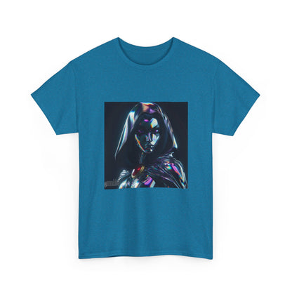 Holographic Raven Sorceress Shimmers Mysteriously