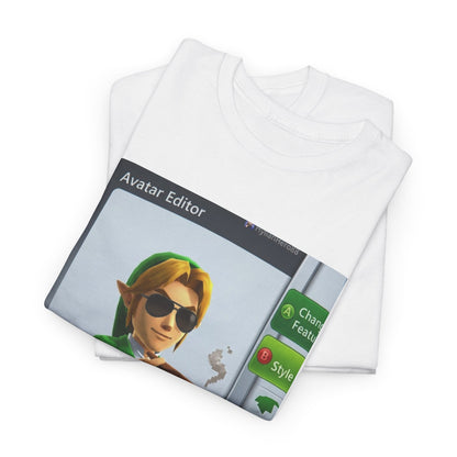 Hylian Hero Smoking A Stogie Tee