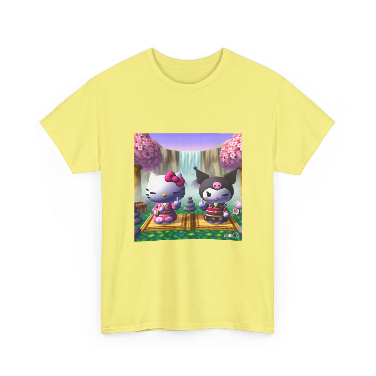 Hello Kitty and Kuromi Giving The Finger Tee