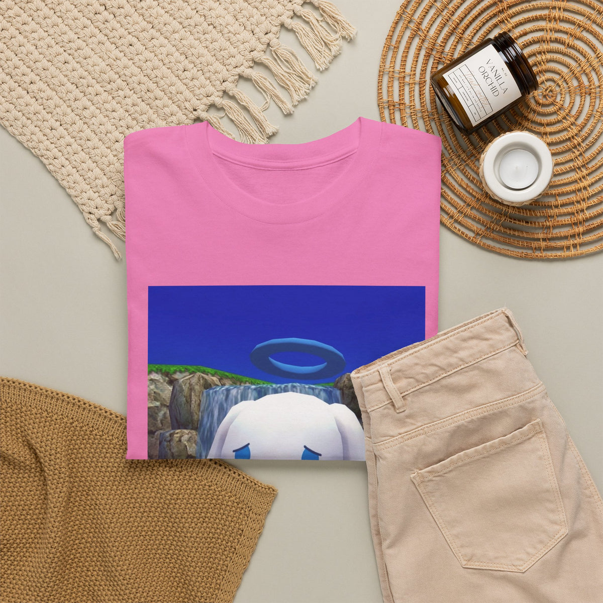 Cinnamoroll Angel Giving The Finger Tee