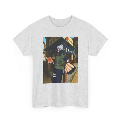 Kakashi Relaxing With Blunt And Book Tee