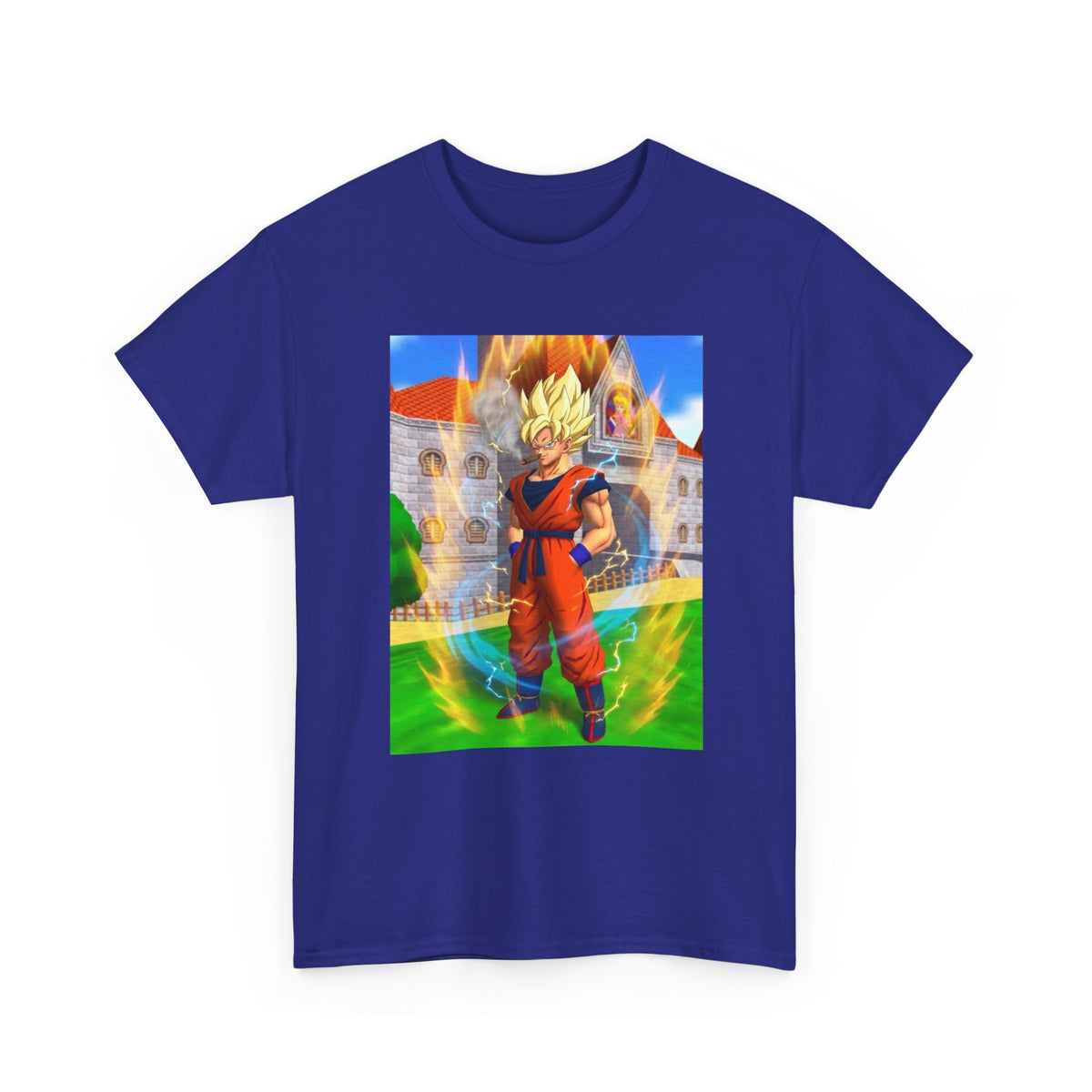 Super Saiyan Smoking A Blunt Tee