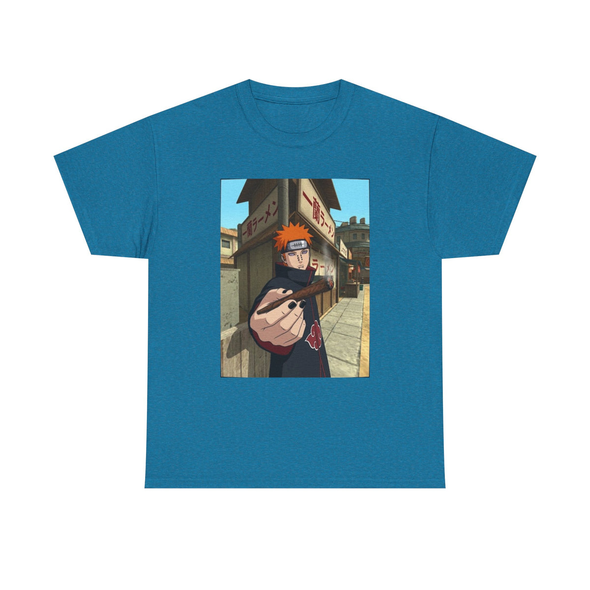 Pain Smoking A Blunt In Konoha Tee