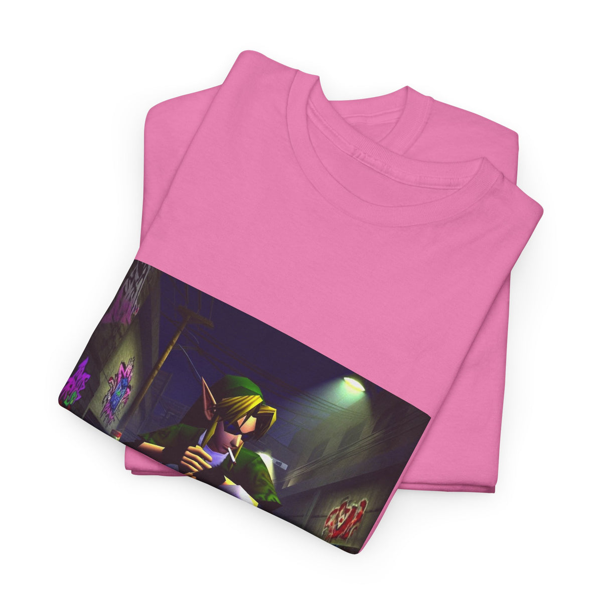 Skater Link Smoking In The Alley Tee (Design 7)