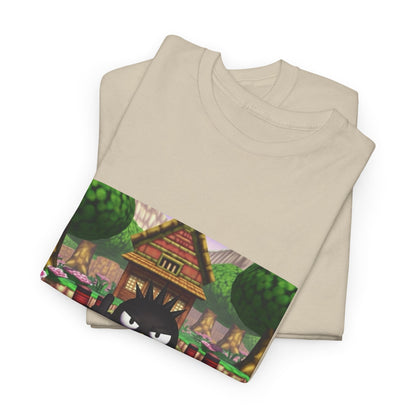Grumpy Black Bird Flipping Off Tee