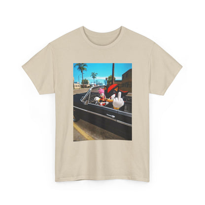 Shadow The Hedgehog Driving With Attitude Tee