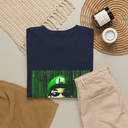 Matrix Luigi Smoking In The Glitch