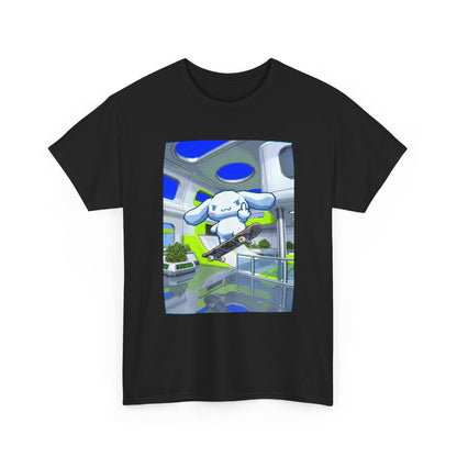 Cinnamoroll Skater Flipping Off Tee