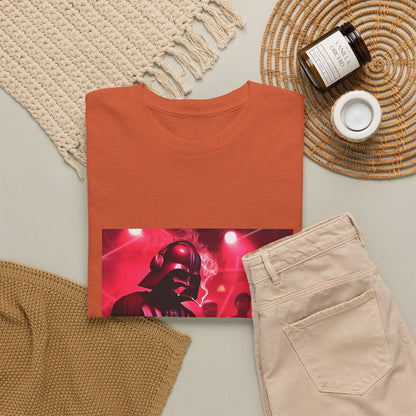 Darth Vader DJ Mixing And Smoking Tee