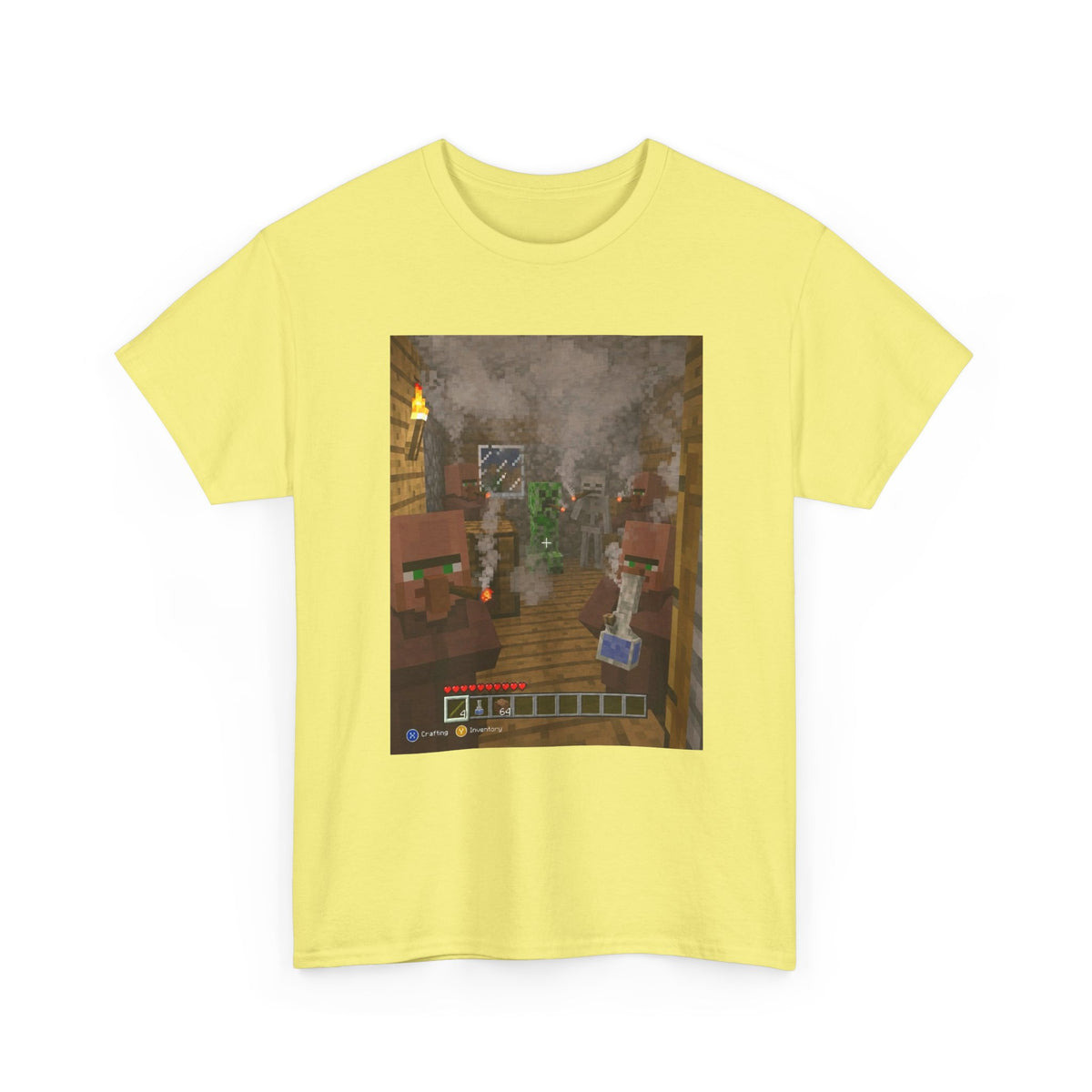 Minecraft Characters Hotboxing The House