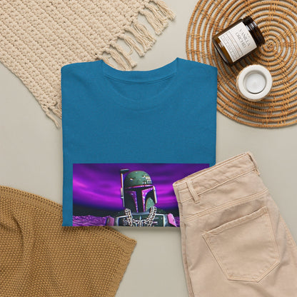 Boba Fett Sipping Purple In A Hypnotic Realm