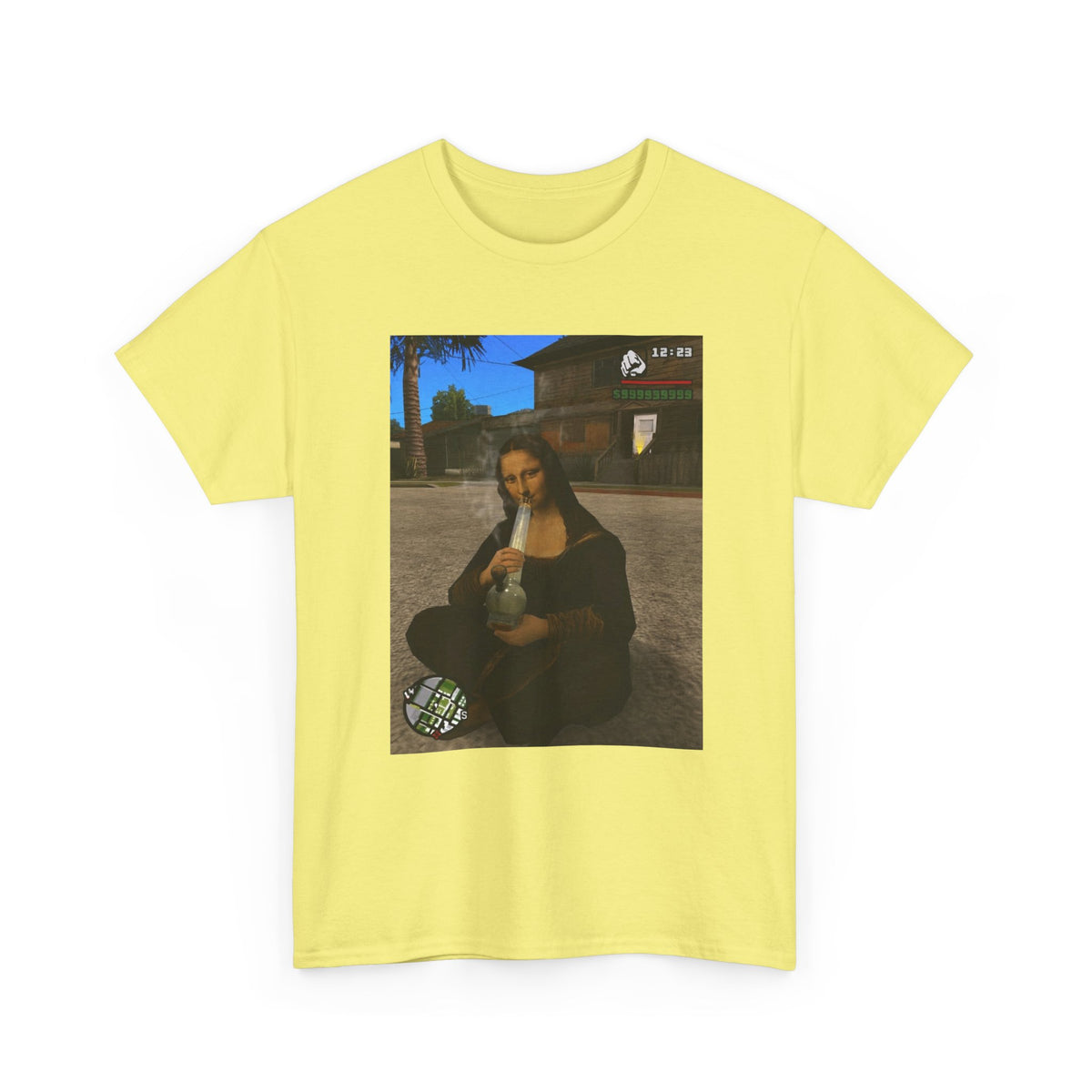 Mona Lisa Hitting The Bong Tee
