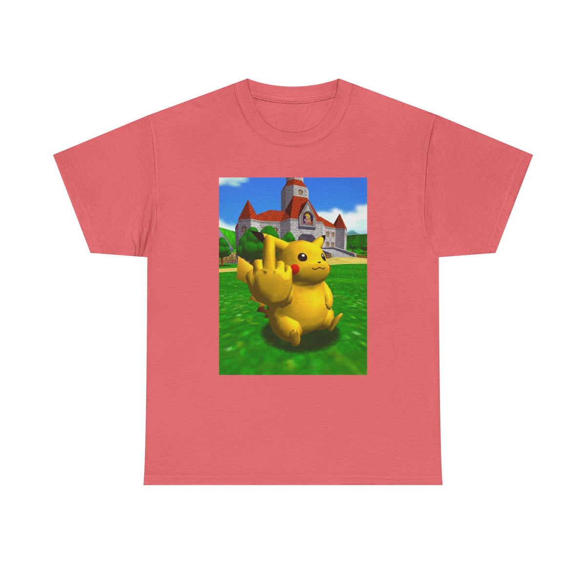 Pikachu Flipping The Bird Tee