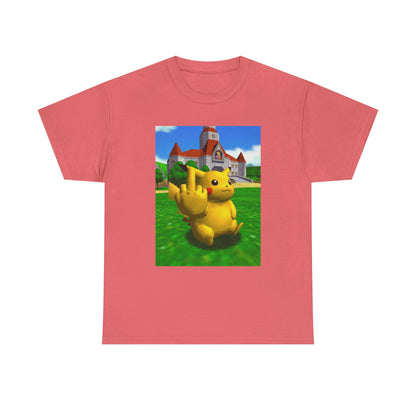 Pikachu Flipping The Bird Tee