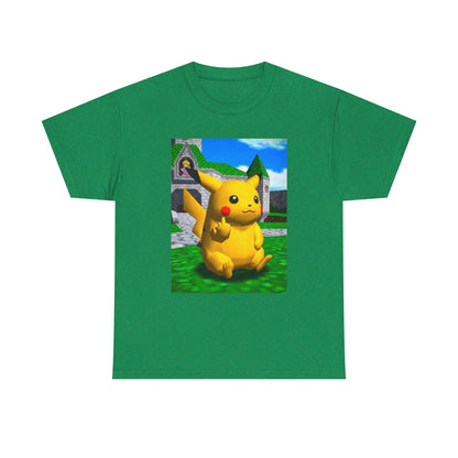 Pikachu Giving The Middle Finger Tee