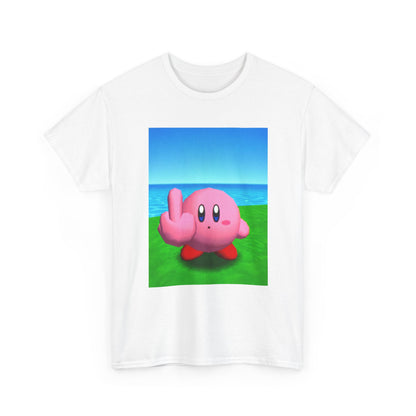 Kirby Flipping The Bird Tee (Design 5)