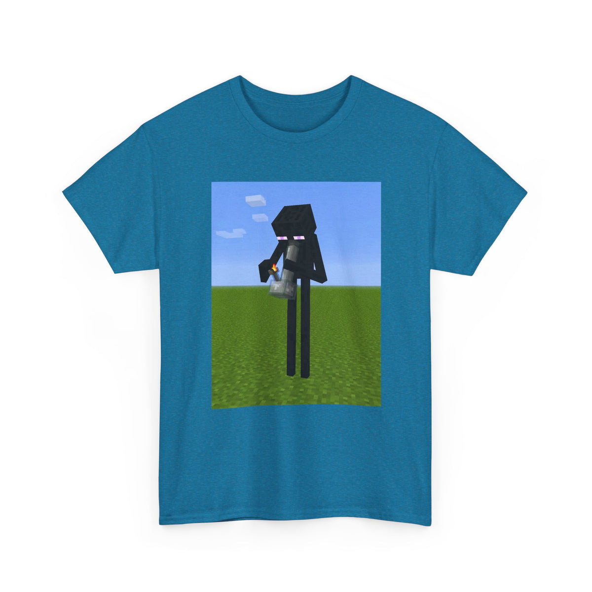 Enderman Lighting Up A Bong Tee