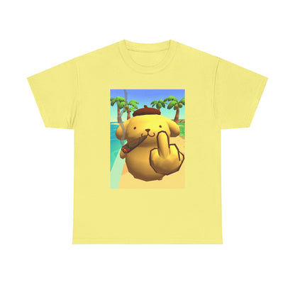 Pompompurin Smoking And Flipping The Bird