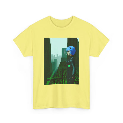 Neon Genesis Smoking Anime Girl Matrix Tee
