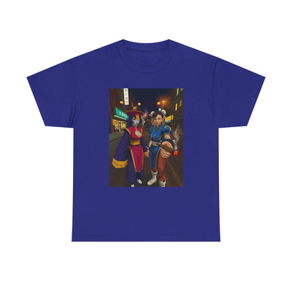 Hsien-Ko And Chun-Li Sharing Blunts Tee