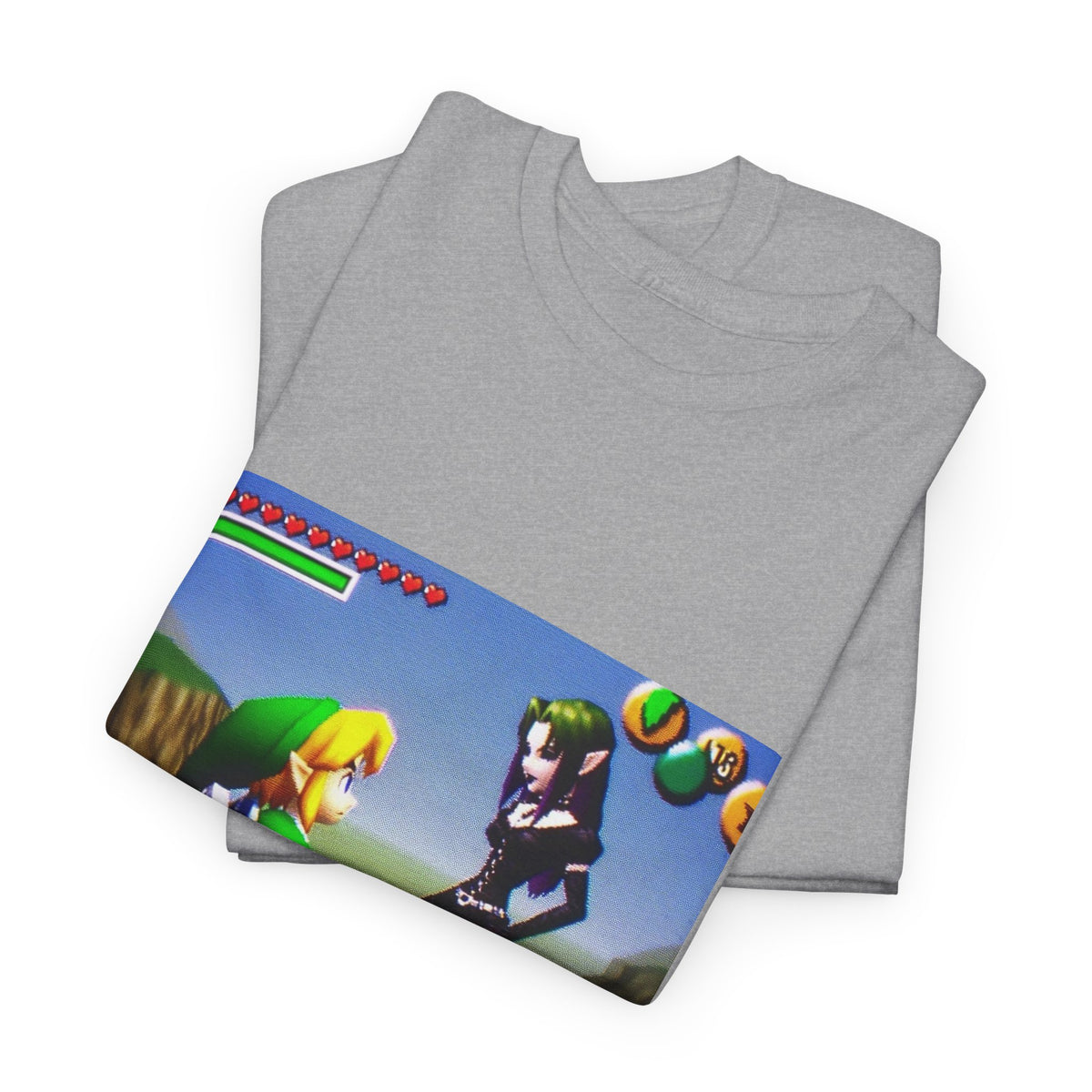 Link Proposing To Goth Girl Tee