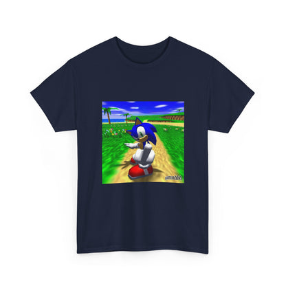 Sonic On A Trippy Green Hill Zone