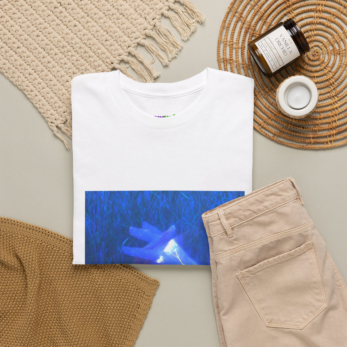Virtual Text Graphic Tee